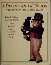 Cover of: A People and a Nation: A History of the United States/Study Guide