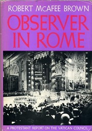 Cover of: Observer in Rome by Robert McAfee Brown