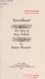 Sweetheart by Robert Windeler
