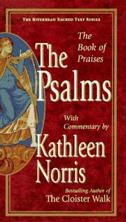 Cover of: The Psalms by with commentary by Kathleen Norris.