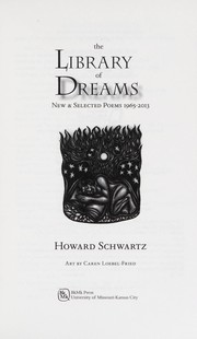 Cover of: The library of dreams: new & selected poems 1965-2013