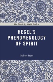 Cover of: The Routledge guide book to Hegel's Phenomenology of spirit