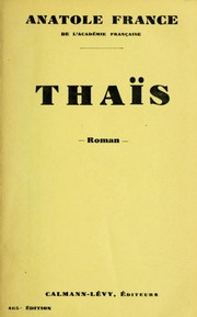 Cover of: Thas. by Anatole France