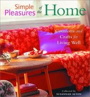 Cover of: Simple Pleasures of the Home