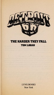 Cover of: The Harder They Fall (Detroit P.D)