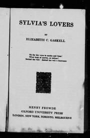 Cover of: Sylvia's lovers