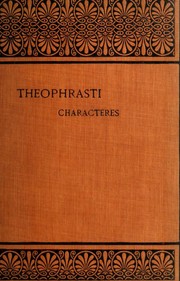 Cover of: Theophrasti Characteres by Paracelsus, Theophrastus