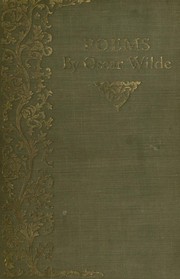Cover of: Poems by Oscar Wilde