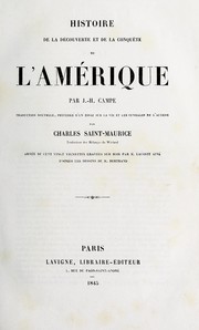Cover of: Histoire de la découverte et de la conquête de lA̓mérique