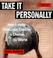 Cover of: Take It Personally