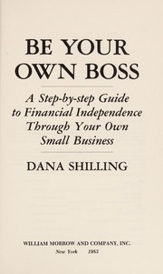 Cover of: Be your own boss
