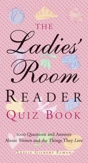 Cover of: The ladies' room reader quiz book