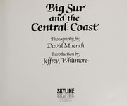 Cover of: Big Sur and the central coast
