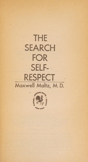 Cover of: The search for self-respect
