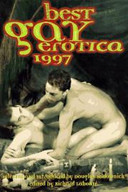 Cover of: Best Gay Erotica 1997 (Annual)