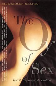 Cover of: The oy of sex: Jewish women write erotica