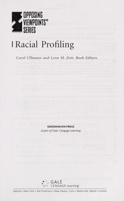 Cover of: Racial profiling