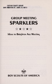 Cover of: Group meeting sparklers