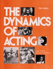 Cover of: The dynamics of acting