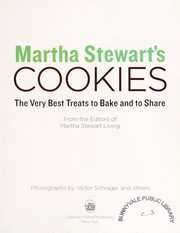Cover of: Martha Stewart's cookies : the very best treats to bake and to share