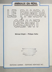 Cover of: Le panda geant