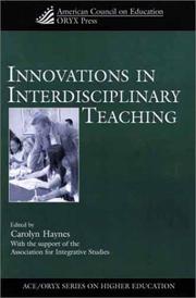 Innovations in interdisciplinary teaching