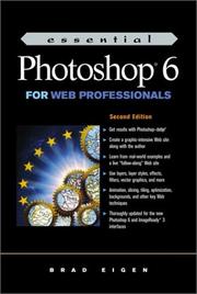 Essential Photoshop 6 for Web professionals