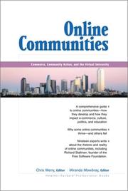 Online communities by Chris Werry, Miranda Mowbray, Hewlett-Packard Company