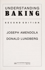 Cover of: Understanding baking