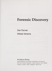Forensic discovery by Dan Farmer, Wietse Venema