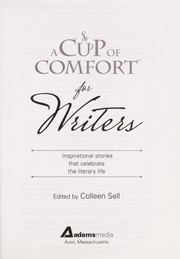 Cover of: A cup of comfort for writers