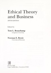 Cover of: Ethical Theory in Business