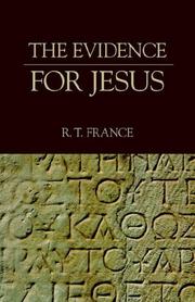 Cover of: The Evidence for Jesus by R. T. France