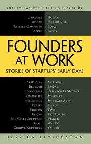 Cover of: Founders at work: stories of startups' early days