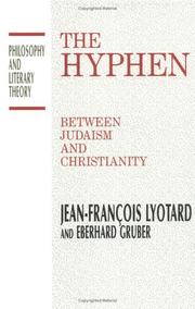 Cover of: The hyphen: between Judaism and Christianity