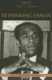 Cover of: Rethinking Fanon by Nigel C. Gibson