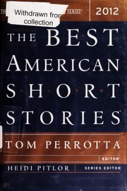 Cover of: The Best American Short Stories 2012