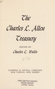 Cover of: The Charles L. Allen treasury.