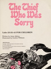 Cover of: The thief who was sorry: Luke 23:32-43 for children