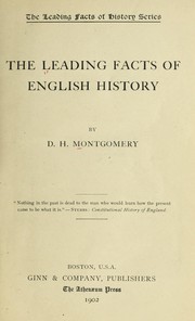 Cover of: The leading facts of English history