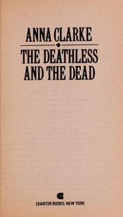 Cover of: The Deathless and the Dead