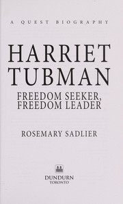 Harriet Tubman by Rosemary Sadlier