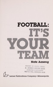Cover of: Football by Nathan Aaseng