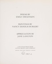 Cover of: Acts of light, Emily Dickinson by Emily Dickinson