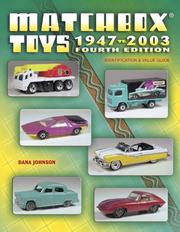 Cover of: Matchbox toys, 1947 to 2003: identification & value guide