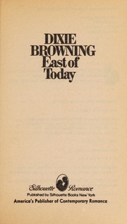 Cover of: East of Today