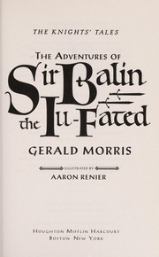 Cover of: The adventures of Sir Balin the Ill-fated