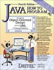Cover of: Java How to Program (4th Edition) by Harvey M. Deitel, Paul J. Deitel