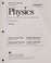 Cover of: Physics for Scientists & Engineers