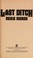 Cover of: Last ditch
